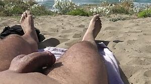 Hotwife Hijab mother humping A Stranger On The Beach