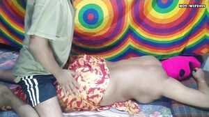 Desi bhabi real home duo rigid romance village dame
