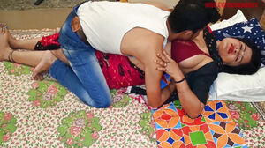Mami pounded her step-nephew nanga karke khub choda and deepthroated her man rod