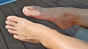 Flashing off my soles from different angles