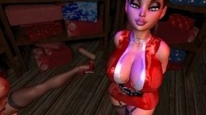'Citor3 SFM 3D VR Sex Games Huge tits midget santa elves fuck guy in fantasy pleasure room'