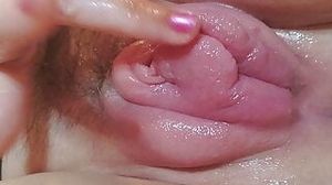 Wet Meaty Pumped Pussy Hardcore Masturbation Close Up Fingering Slapping Hot Sound and Ben Wa Balls with Mistress Gina