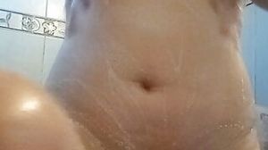 a little oil on my body and waiting for a cock