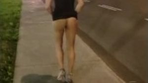 My kinky wife dares to walk ass naked