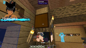 The Jenny mod Fapcraft Minecraft - Its jenny and she is getting banged by the warden and his XXL dinky