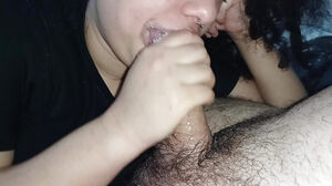 This mega-slut jerks and guzzles his stiff jizz-shotgun, all simultaneously, pulverizing with the squealing hotwife