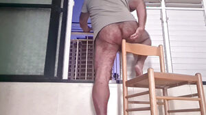 This stool and This booty Have Formed a truly excellent Bond