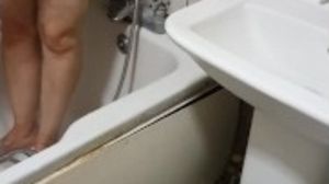 Step mom caught fucking with step son in bathroom without condom