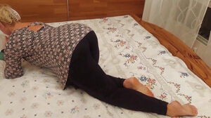 First-timer ash-blonde Mature wifey likes Half dressed orgy