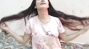 Steaming step sister in law ko ghar me jake pel diya