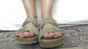 Summer Sandals flash, Two-strap Sandals, damsel Victoria Valente