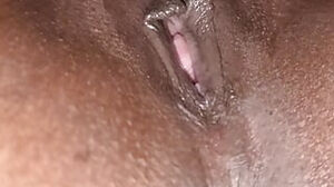 Gobble My stepmom's raw muff pink fuck hole Until She jism with drizzling climax