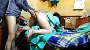 My Desi Village mother drill with Her beau and Give deep throat