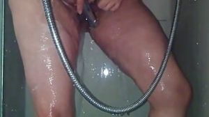 Ebony Countess When showering prettily rinsed out the twat Germany cougar plumper