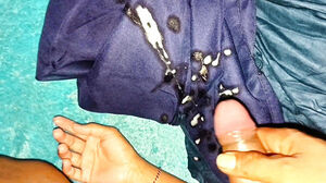 Jizz on the face of my sister