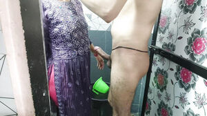 Freshly enjoy marriage duo romance and ravaged in hindi fuck-fest movie