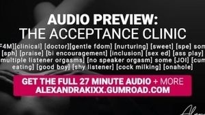 Audio Preview: The Acceptance medical center - Your first-ever Sexual practice