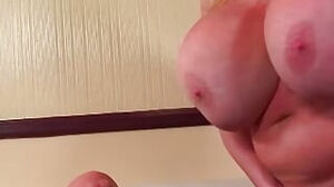 Additional humungous mature in tights rails on a fat pink cigar until he drizzles on her