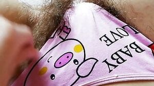 Hairy bush in panties compilation