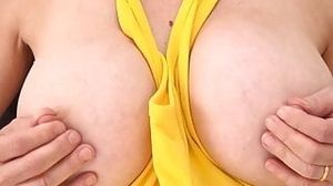 British MILF Lady Sonia has her big tits groped