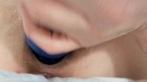 FUCKING MY BIG BLUE DILDO EXTREME SLOW MADE ROMANTIC VIEW OF WIFE PLAYING WITH TOYS