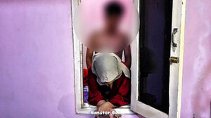 My mate Recorded Me hotwife a cougar Widow in Her Window