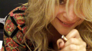 Blowing pecker with wedding ring