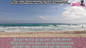 German user drills teenage super-bitch with steamy boobs on Mallorca