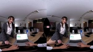 POV VR Japanese hardcore in 4k ultra hd with horny Asian secretary