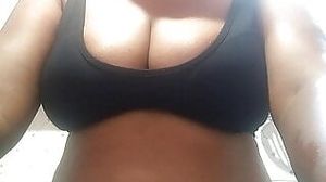 Indian Mallu Aunty Showing Her Boobs and Play Alone 36