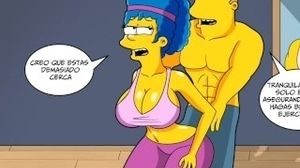 Marge Le Gusta Ser Follada en El Gym - Cartoon Porn