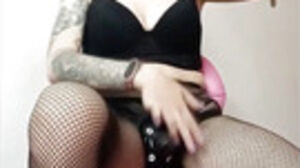 Chick Angela Jerk Off Instructions Games Edging tatted queen female dominance Pleaser high-heeled shoes cougar