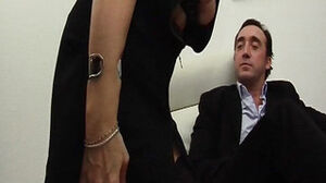 Sex-positive French cougar takes yam-sized man sausage backdoors