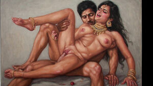 Maya indian chick super hot messy blowage to her step-father