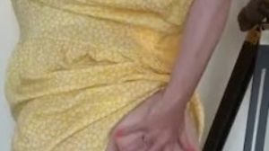 'Annabel’s yellow summer dress'