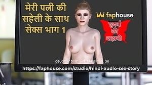 Hindi Audio fucky-fucky Story - Chudai Ki Kahani - fucky-fucky with My Wife's mate Part 1 2