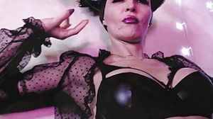 Evil Mistress Domina Eva Solo BDSM Fetish Milf Leather Goddess Femdom FootFetish