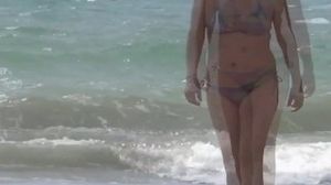 My wife makes me cuckold for the first time on the beach with our step-nephew