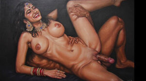 Indian aunty enormous boops cuckold on her spouse with her ex paramour jizm in gullet desi aunty