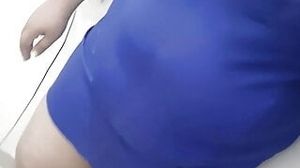 HORNY SECRETARY STRIPPING IN FRONT OF BOSS ON VIDEOCALL