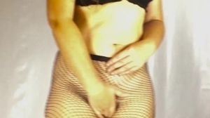 'Fishnet pantyhose try on haul Hotlc (youtube version)'