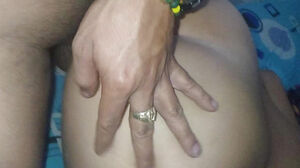 Gargling the big black cock of my bull before a rear endfashion internal ejaculation and my cheating comes to the bedroom to taste and cleam up the ji