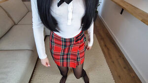 Slow supremacy over a subjugated student in a uniform