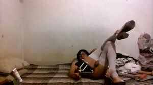 Joselynne Crossdresser pulverize My ass pulverizeing ball sack And fake penis Compi