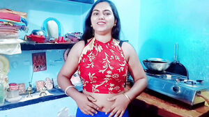 Delhi nymph total joy in Her building with her beau