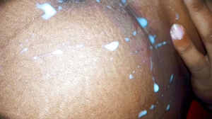 My junior stepbrother smashed me and jizz inwards my honeypot.