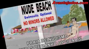 Hookup at the homosexual naked Beach