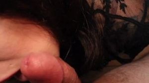 Inked wifey deep-throats me everyday After Work and enjoy FACIALS point of view