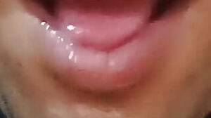Crimson lips rubdown ejeculation for Tamanna bhabhi