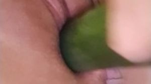Screwing Myself With A Cucumber (Hot point of view Closeup)